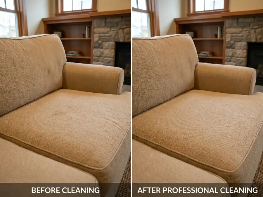 RTP Upholstery before and after cleaning β photo 8