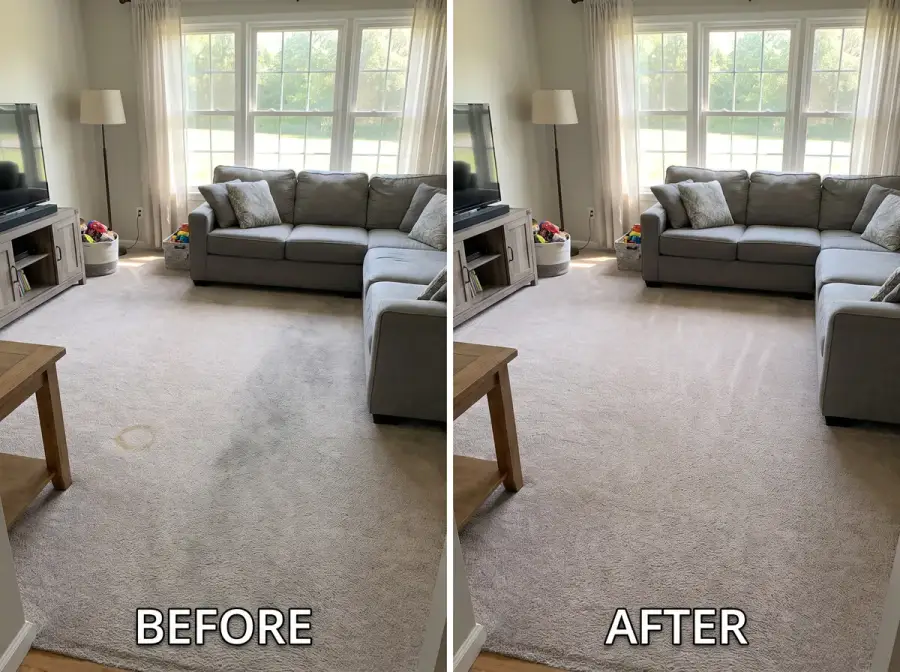 RTP Upholstery before and after cleaning β photo 9