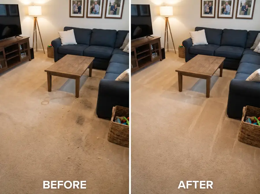RTP Upholstery before and after cleaning β photo 14