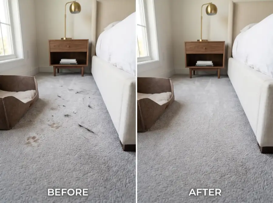 RTP Upholstery before and after cleaning β photo 17